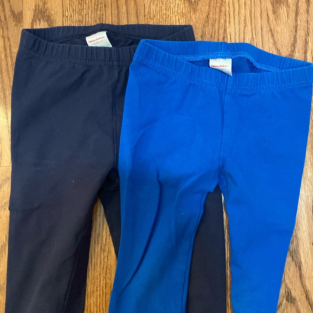 Hanna Andersson size 120 US 6-7 lot of 2 leggings